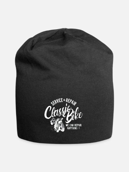 Classic Bike Service Reparatur - Jersey-Beanie - Schwarz