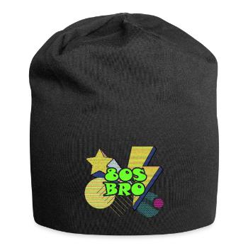 Soirée Disco des années 80 Bro 80 - Bonnet en jersey - noir - Devant