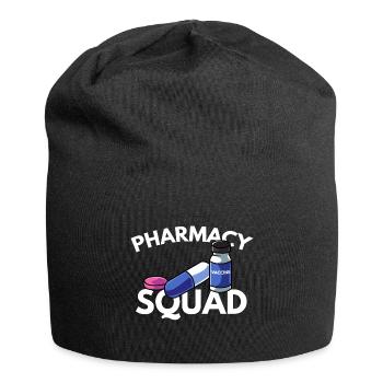 Apotheker Apotheke Pharmazie PTA - Jersey-Beanie - Schwarz - Vorne