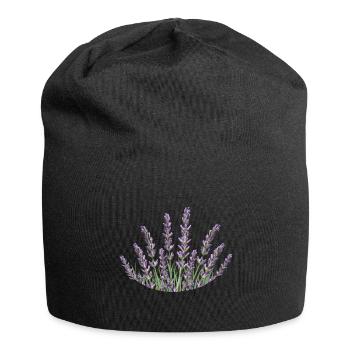 Pailles de lavande Lavande - Bonnet en jersey - noir - Devant