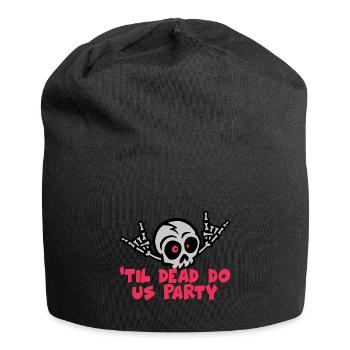 Til Death Do Us Party Bride Squelette - Bonnet en jersey - noir - Devant
