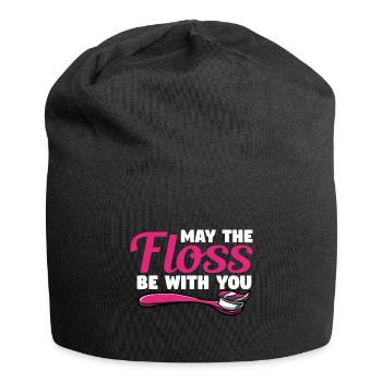 Zahnhygieniker Zahnarzt Zähne Mundhygiene - Jersey-Beanie - Schwarz - Vorne