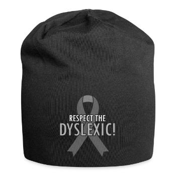 Dyslexia Teacher for Legathenia Therapists - Jersey Beanie - black - Front