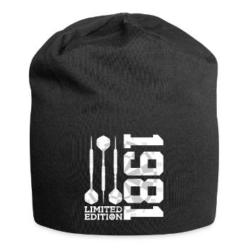 LIMITED EDITION 1981 DARTS 45. GEBURTSTAG - Jersey-Beanie - Schwarz - Vorne
