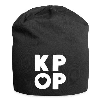 K-Pop Music Love - Jersey Beanie - black - Front