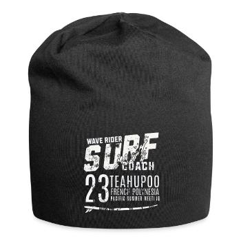 Surftrainer Wellenreiter Teahupoo Tahiti - Jersey-Beanie - Schwarz - Vorne