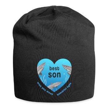 meilleur fils - Bonnet en jersey - noir - Devant