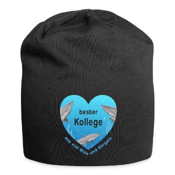 best colleague - Jersey Beanie - black - Front