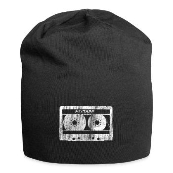 Mixtape Kassette Tape - Jersey-Beanie - Schwarz - Vorne