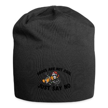 Drugs Are Not Cool - Jersey Beanie - black - Front