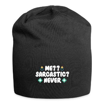 Mama Muttertag Geschenkidee Schwanger - Jersey-Beanie - Schwarz - Vorne