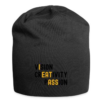 Vision Creativity Passion Adult Joke - Jersey-Beanie - Schwarz - Vorne