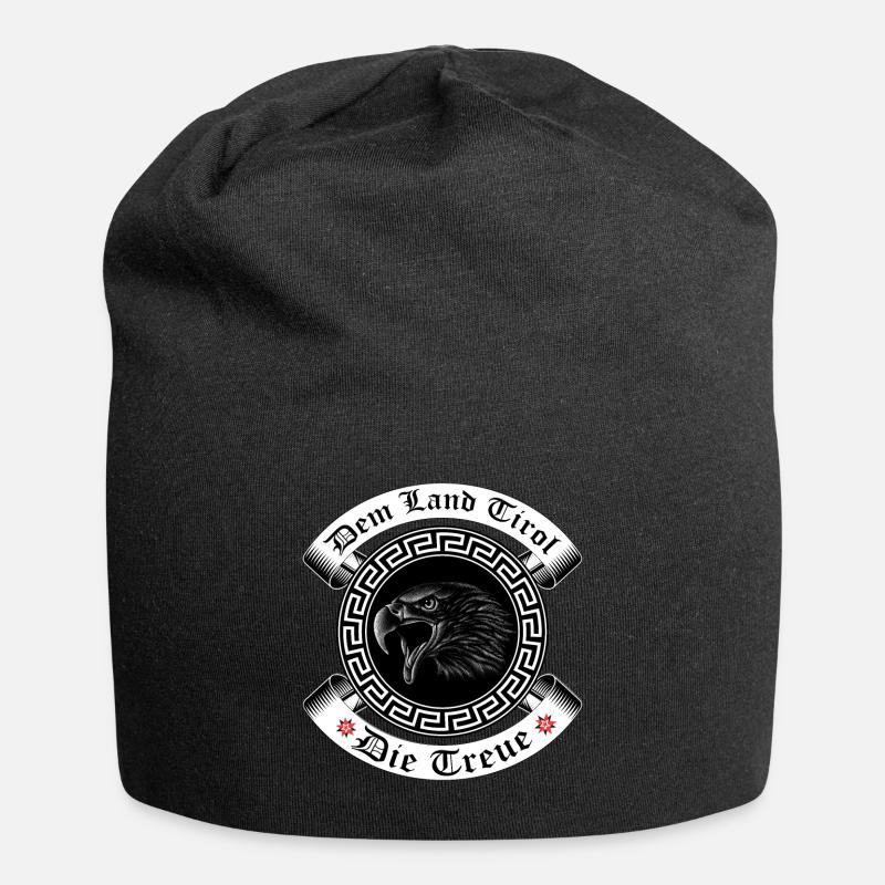 Tirol - Jersey-Beanie - Schwarz