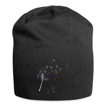 Pissenlit - Bonnet en jersey - noir - Devant