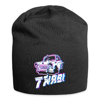 Trabi P601 Retro Nostalgie Glitch - Bonnet en jersey - noir - Devant
