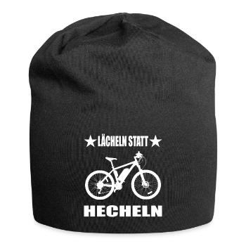 Fahrrad - Jersey-Beanie - Schwarz - Vorne