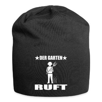 Garten - Jersey-Beanie - Schwarz - Vorne