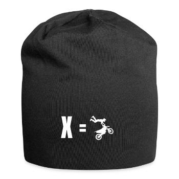FREIHEIT WENN ICH AUF DER MASCHINE SITZE - Jersey-Beanie - Schwarz - Vorne