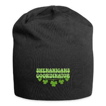 Shenanigans Coordinator Saint Patrick's Day - Jersey Beanie - black - Front