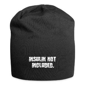 Type 1 Diabetes Insulin Not Included - Jersey Beanie - black - Front
