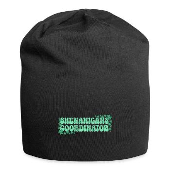 Shenanigans Coordinator Saint Patrick's Day - Jersey Beanie - black - Front