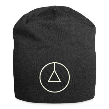 Illuminati all seeing eye - Jersey Beanie - charcoal grey - Front