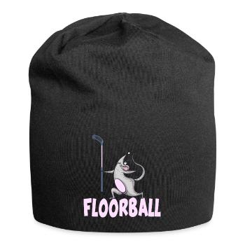 floorball floorball floorball season - Jersey Beanie - black - Front