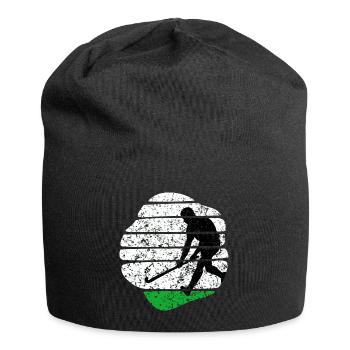 Field Hockey Artificial Grass Hockey Hockey Player Hockey - Jersey Beanie - black - Front