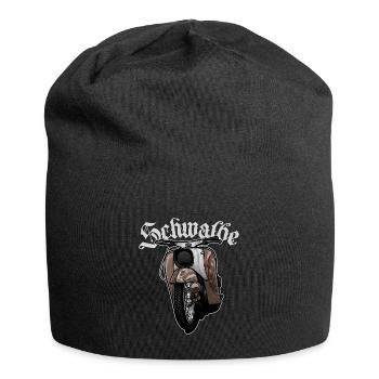 Schwalbe Tuning (braun / Rost) // Illustration - Jersey-Beanie - Schwarz - Vorne