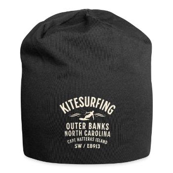 Kitesurfing Outer Banks Nth Carolina - Jersey Beanie - black - Front
