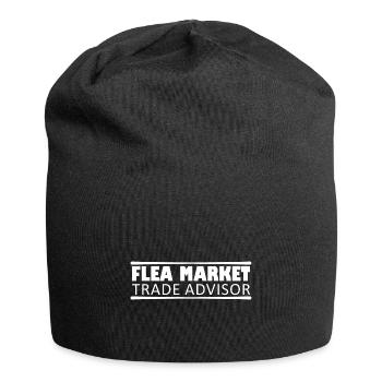 Conseiller commercial Marché aux puces - Bonnet en jersey - noir - Devant