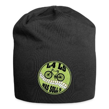L4 L5 Lumbar | Intervertebral discs | Cycling - Jersey Beanie - black - Front