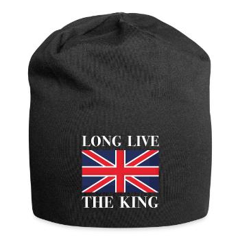 Es lebe der König - Jersey-Beanie - Schwarz - Vorne