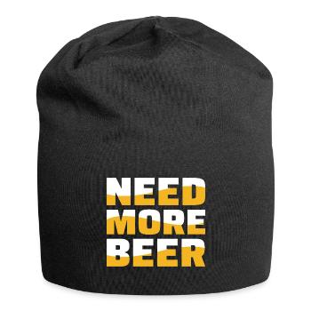 Need More Beer - Jersey Beanie - black - Front