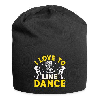 Line Dance Western Tänzer Line Dance Western - Jersey-Beanie - Schwarz - Vorne