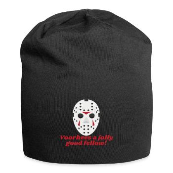 Vorhees a Jolly Good Fellow: Funny Classic Horror - Jersey Beanie - black - Front