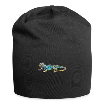 Iguane - Bonnet en jersey - noir - Devant