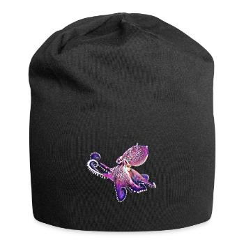 pieuvre - Bonnet en jersey - noir - Devant