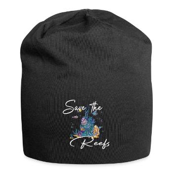 SAUVEZ LES RÉCIFS - Bonnet en jersey - noir - Devant