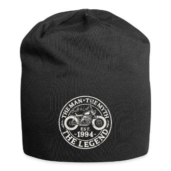 1994 Vintage Man Myth Legend Retro Motorcycle - Jersey Beanie - black - Front
