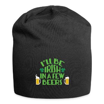 I'LL BE IRISH IN A FEW BEER - Jersey-Beanie - Schwarz - Vorne