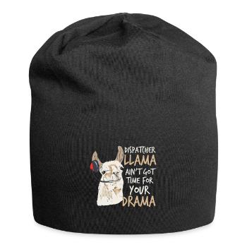 Emergency call center emergency worker gift - Jersey Beanie - black - Front