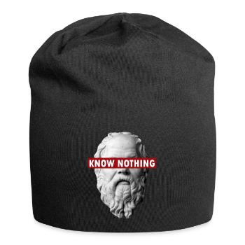 KENNEN NICHTS SOCKEN - Jersey-Beanie - Schwarz - Vorne