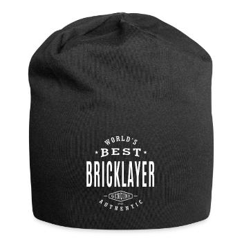 Best Bricklayer - Jersey Beanie - black - Front