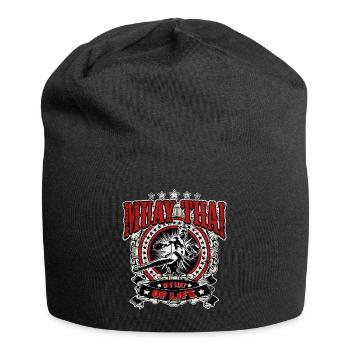 Muay Thai Boxing - Jersey Beanie - black - Front