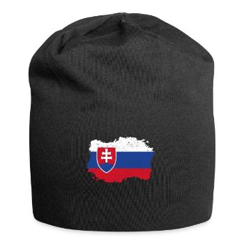 Drapeau Roots Roots natif Slovaquie .png - Bonnet en jersey - noir - Devant