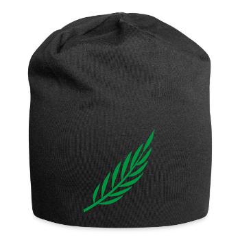 Laurel branch - Jersey Beanie - black - Front