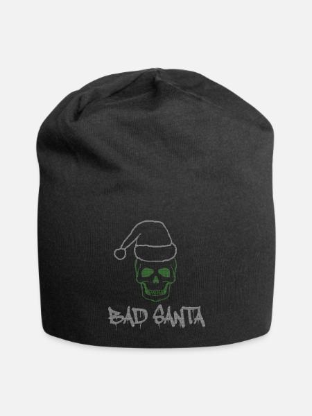 Bad Santa - Jersey-Beanie - Schwarz