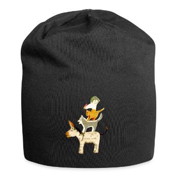 Bremen Town Musicians - Jersey Beanie - black - Front
