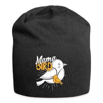 Mama Vogel - Jersey Beanie - black - Front